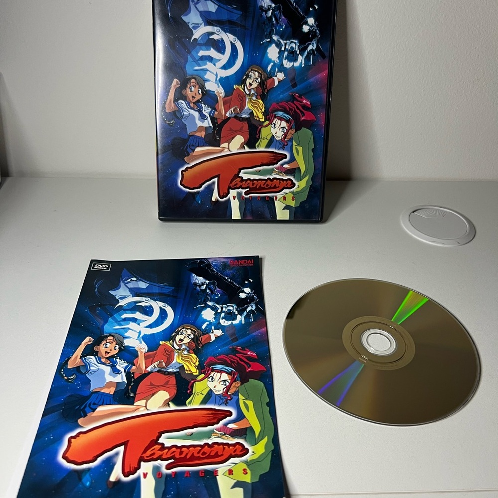 Tenamonya Voyagers DVD 2000 Release with Insert Mini Poster Bandai Anima